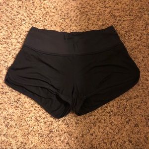 Black lululemon shorts